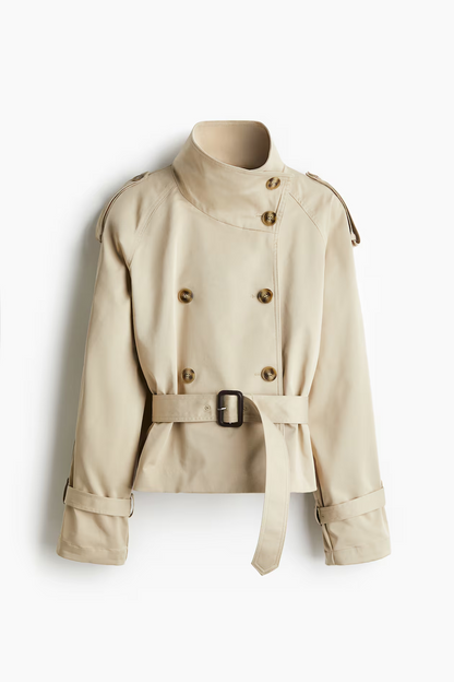 The Serenity™ Autumn Cropped Trench