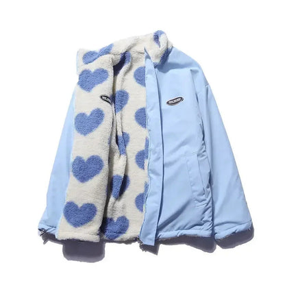 Elsie | Reversible Heart Jacket