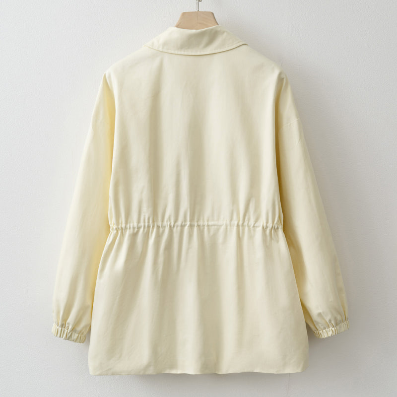 Aurelia™ Adjustable Waistline Zip Jacket