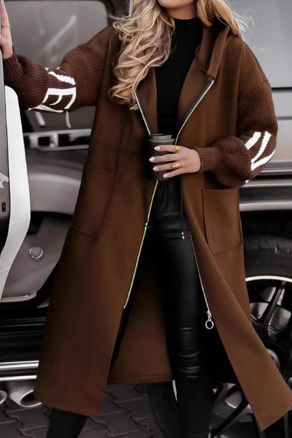 Chariza | Elegant Hooded Coat