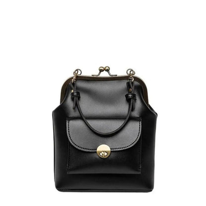 Selmira – Vintage Bag with Kiss-Lock Closure