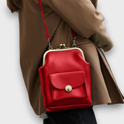 Selmira – Vintage Bag with Kiss-Lock Closure