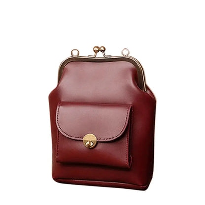Selmira – Vintage Bag with Kiss-Lock Closure