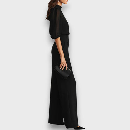 Noctira – Sheer Chiffon Three-Piece Set
