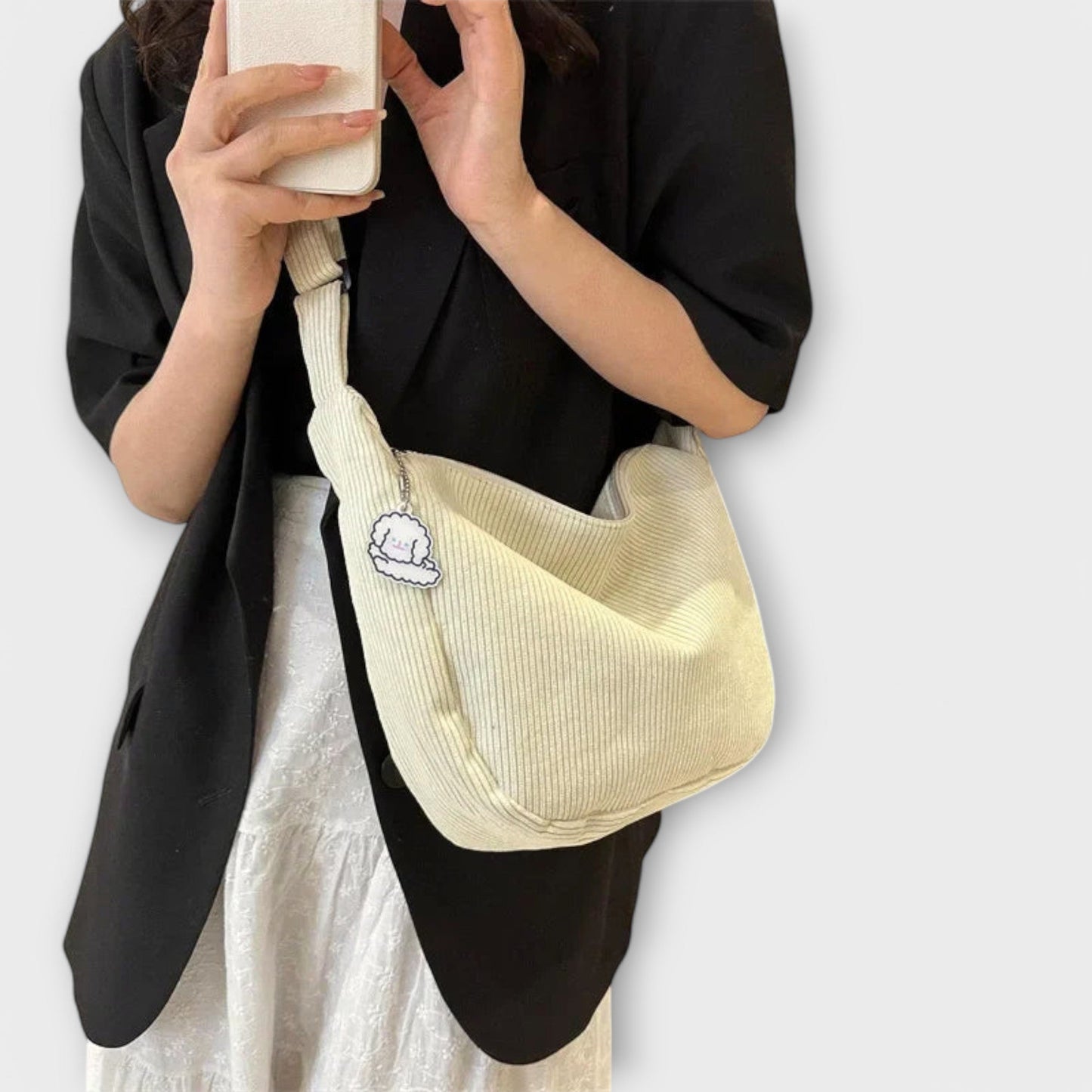 Loreva – Cord Crossbody Bag with Structure