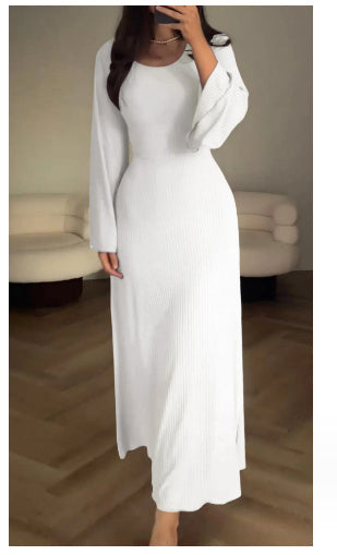 Serenity Knit Tie-Waist Dress