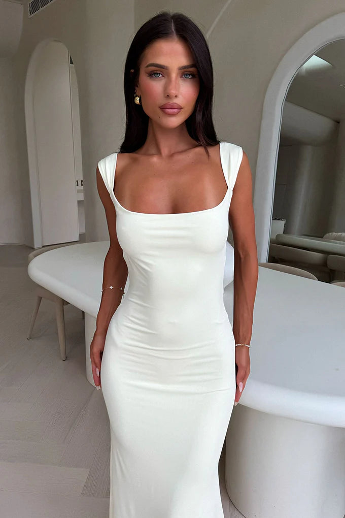 Noir Allure: Timeless Elegance Dress