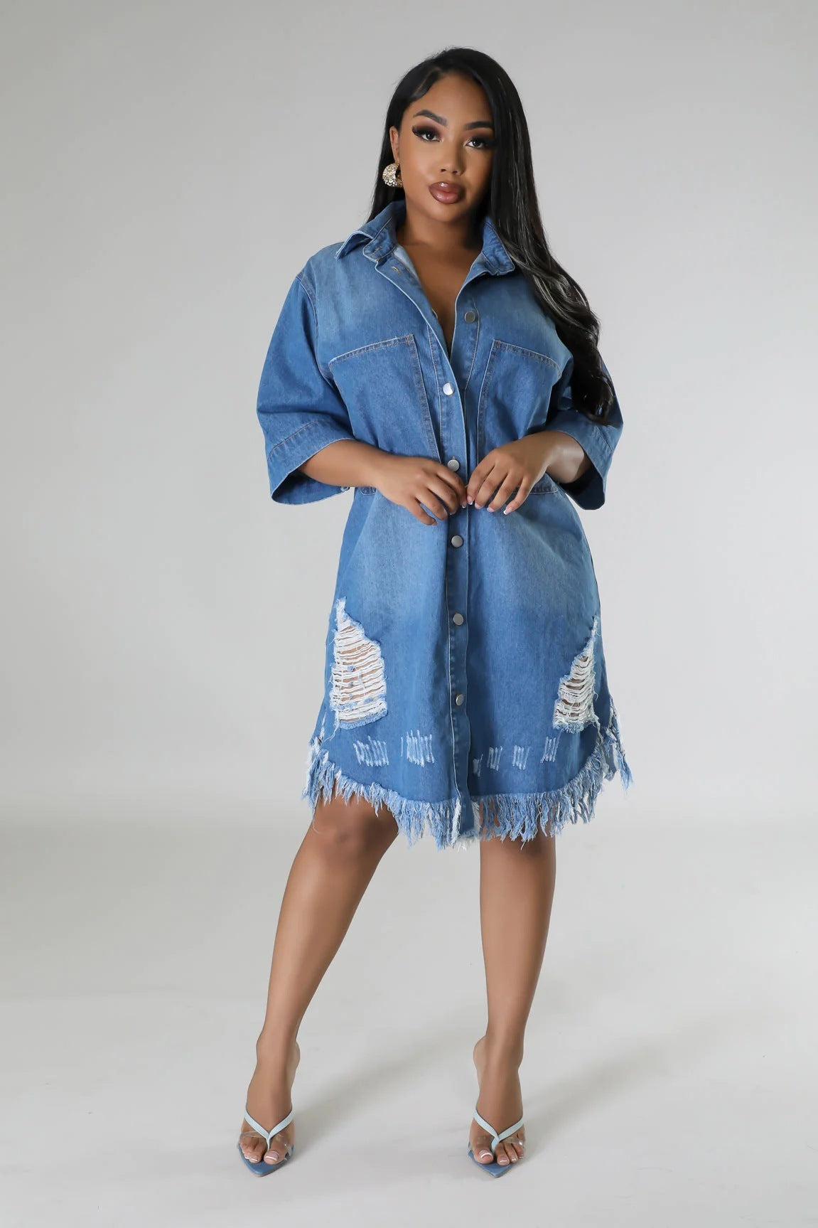 Fashion Denim Dress