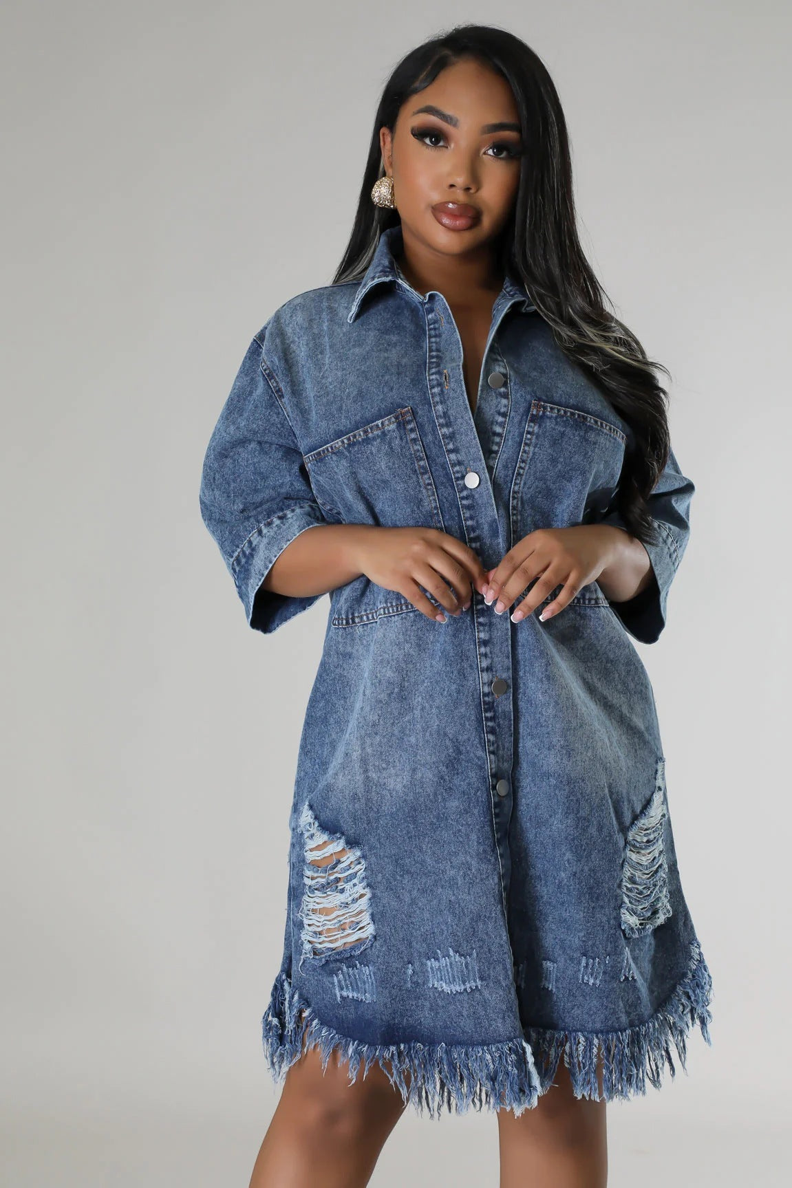 Fashion Denim Dress