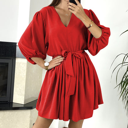 Short Summer Loose Dress