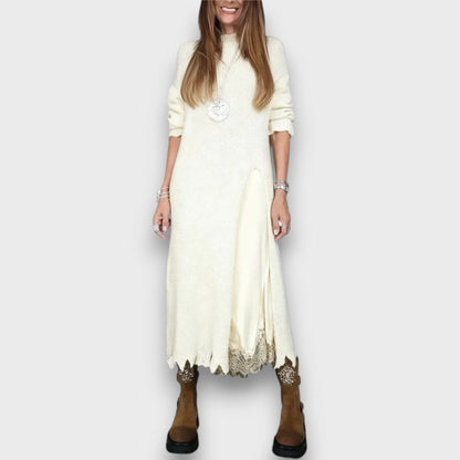 Wandara – Elegant Two-Piece Sweater Dress Set